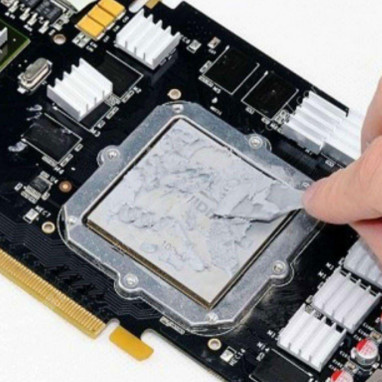 Grey Nontoxic Thermal Paste For CPU , Tasteless Thermal Heat Transfer Grease