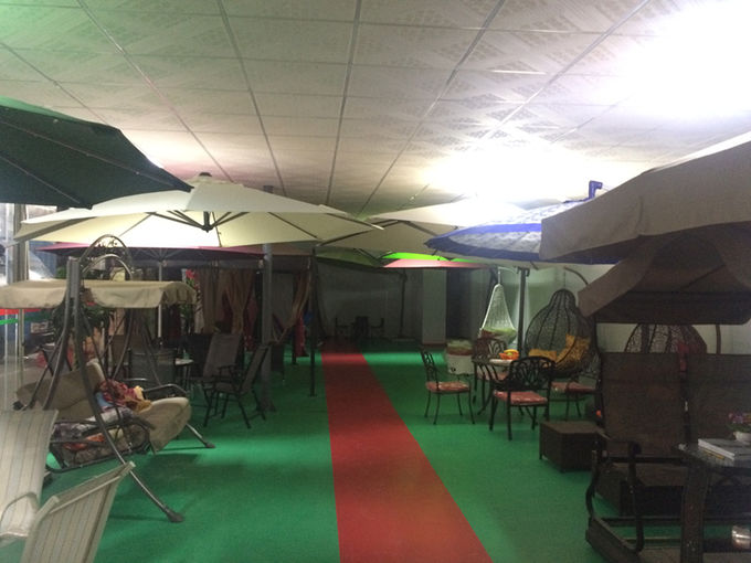 Outdoor Advertising Star Tent Waterproof PU Coated 600D Oxford 3*3M Singe Pole Fire Resistant With Sublimation Printing