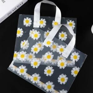 Buy cheap Waterproof Garment Plastic Packaging Bags With Little Daisy Pattern Printing product