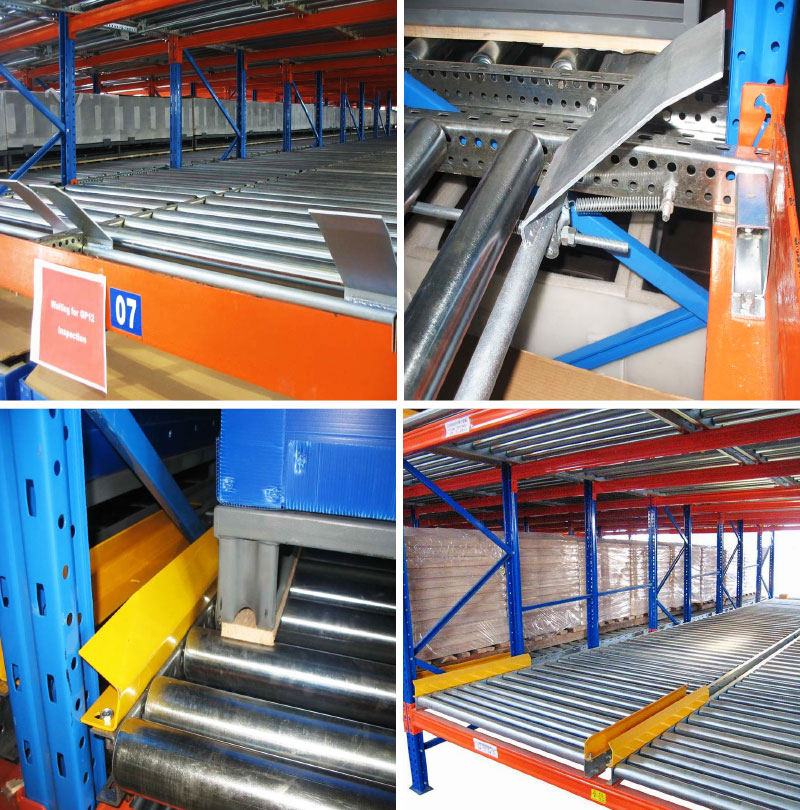 Gravity Pallet Rack warehouse storag rack