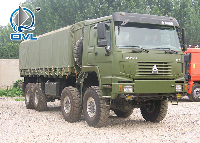 Hot Sale SINOTRUK HOWO 8x8 AWD Cargo Truck engine 450hp euro II