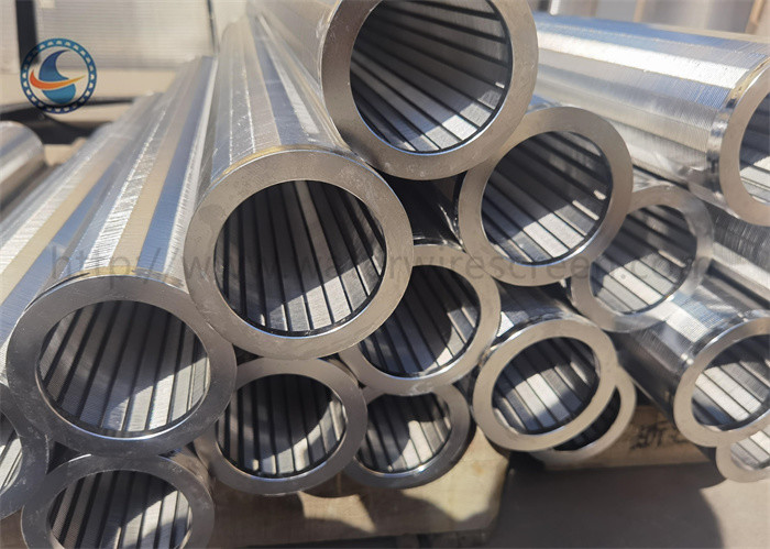 25mm-1027mm Wound Wedge Wire Filter Screen With 25-3200 Micron Rating