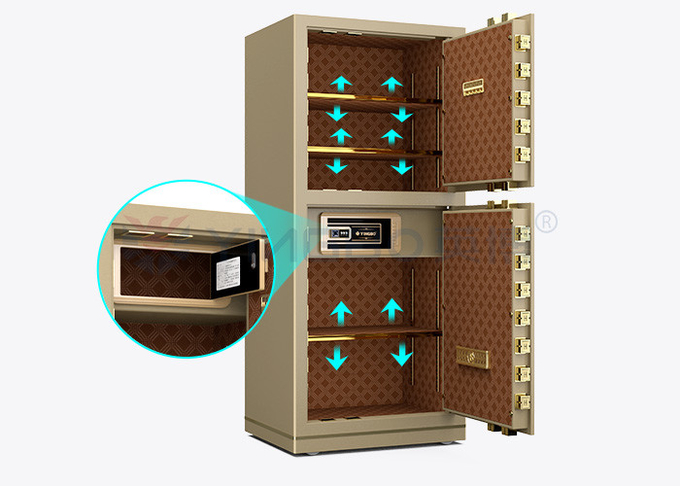 Solid Steel Dual Alarm Luxury Office Safe Box Electronic Lock YB/N7-150D
