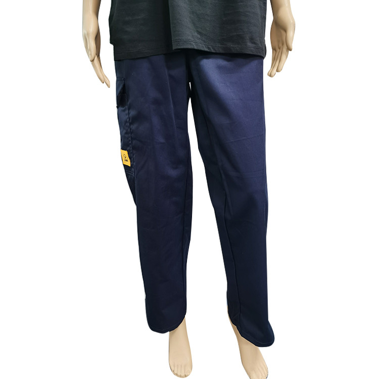 Polyester Cotton Carbon Fiber Anti Static ESD Pants