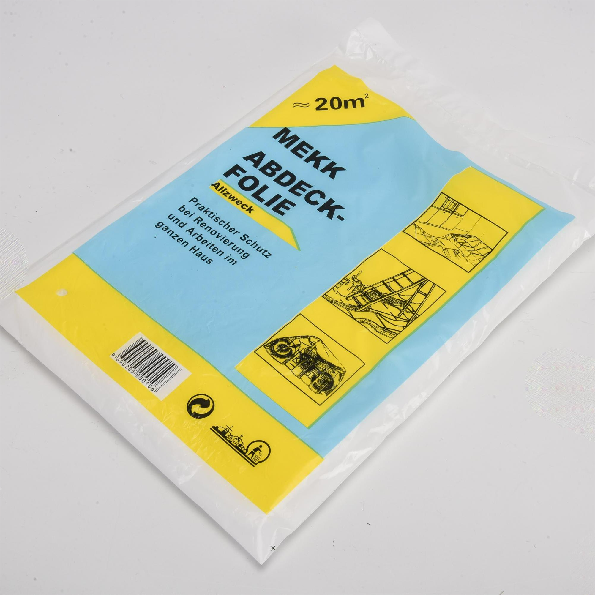 Polythene Dust Sheet for Decoration and Furniture Protection Custom Order 5-100 mic