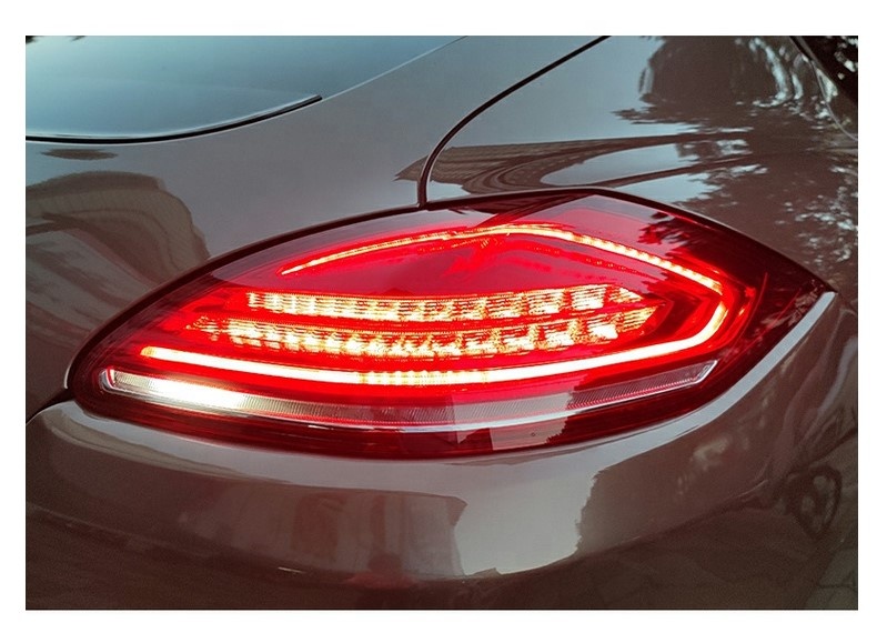 OE Standard Voltage LED Taillights For 2010-2016 Porsche Paramera Upgraded Smoked Black