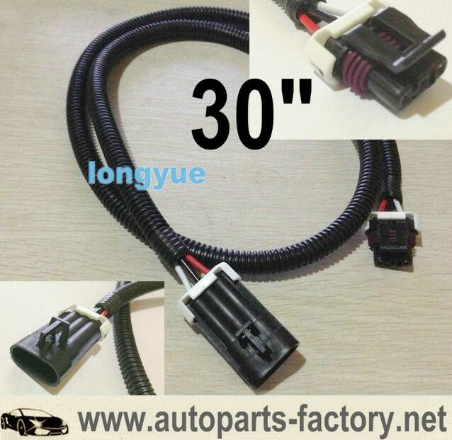 longyue 10pcs Crankshaft Position Sensor CPS Connector adapter harnsee 30"