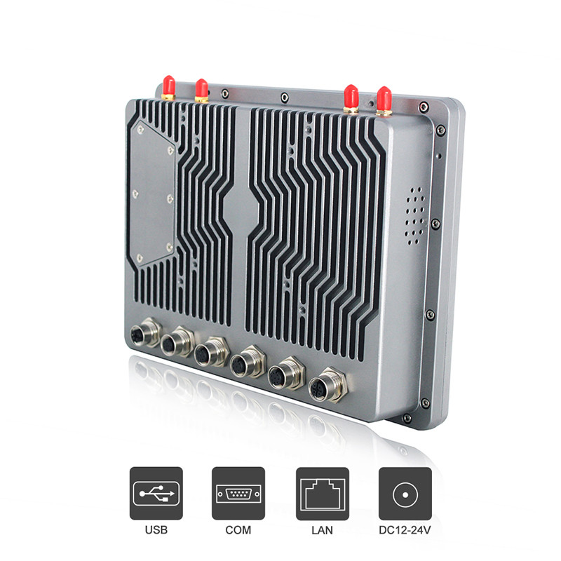 Customized 8.4" 5 Wire Resistive Touch Screen Pc For Vehicle
