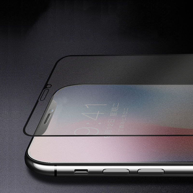 Matte Finish Mobile Phone Screen Protector 9H Full Coverage Finger Print Free For Iphone 12