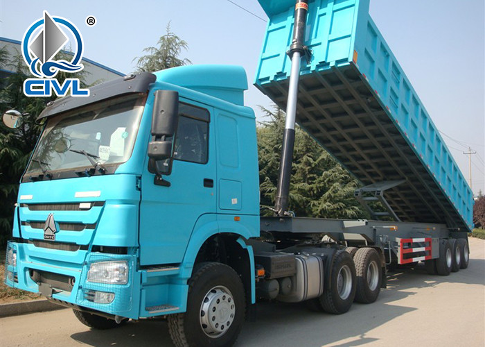 3 Axle Rear Tipping Semi Trailer New 40 T Dump Semi Trailer semitrailer lowbed semitrailer