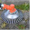 Buy cheap Professional Knotted 200mm sweeper Weed brush for grass trimmer from wholesalers