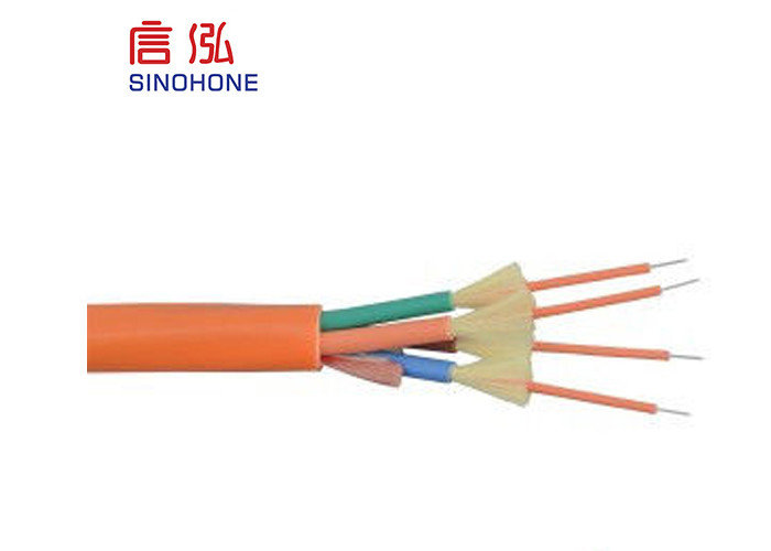 Reliability Miniature Indoor Fiber Optic Cable For Telecommunication Equipment