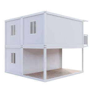 Fast Install Prefab Container Van With Glass Modern Design