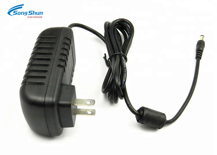 9VAC 2000mA Class 2 Transformer DC Plug Extension Cable , Bare Copper DC 12v Power Cord