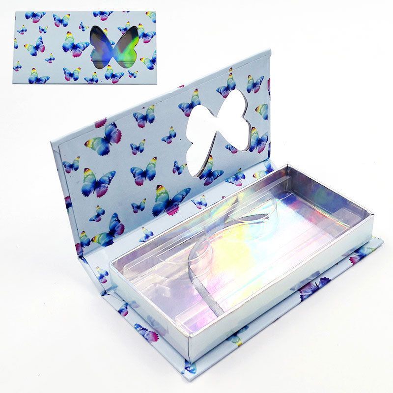 China Supplies OEM Wholesale High Quality Luxury Pink Paper Custom False Eyelashes Eyelash Lash False Nail Cardboard Magnet Packaging Packing Gift Cosmetic Box
