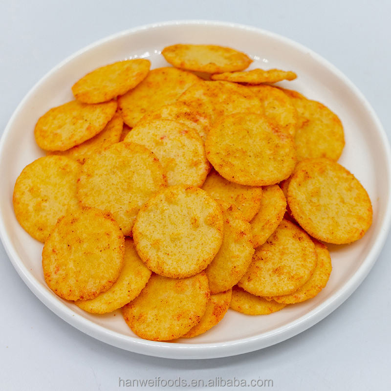 Wheat Flour Japanese Rice Cracker Snacks Cheese Powder Afternoon Snack
