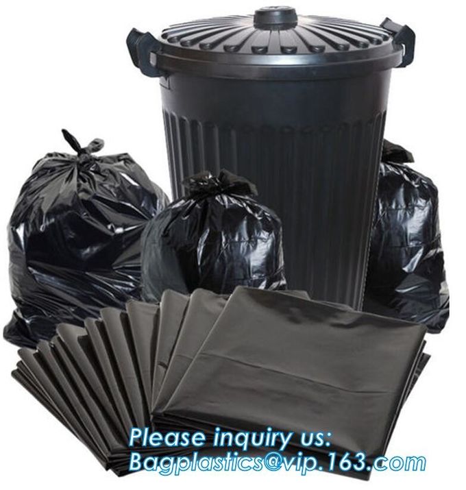 Tall Kitchen Drawstring Trash Bags,Reusable Trash Diaper Bag,gallon black drawstring, durable bin liners 1.2 mil, unscen