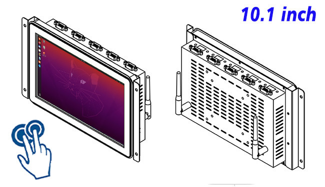 10.1-Inch Linux Interactive Console for Industrial Automation, Healthcare Systems, Smart Kiosks, and Retail Terminals