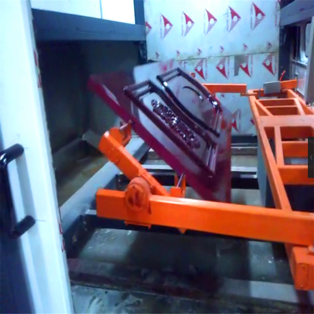 Wooden Door Six Axis Wood Painting Machine 5KW Automatic reciprocating