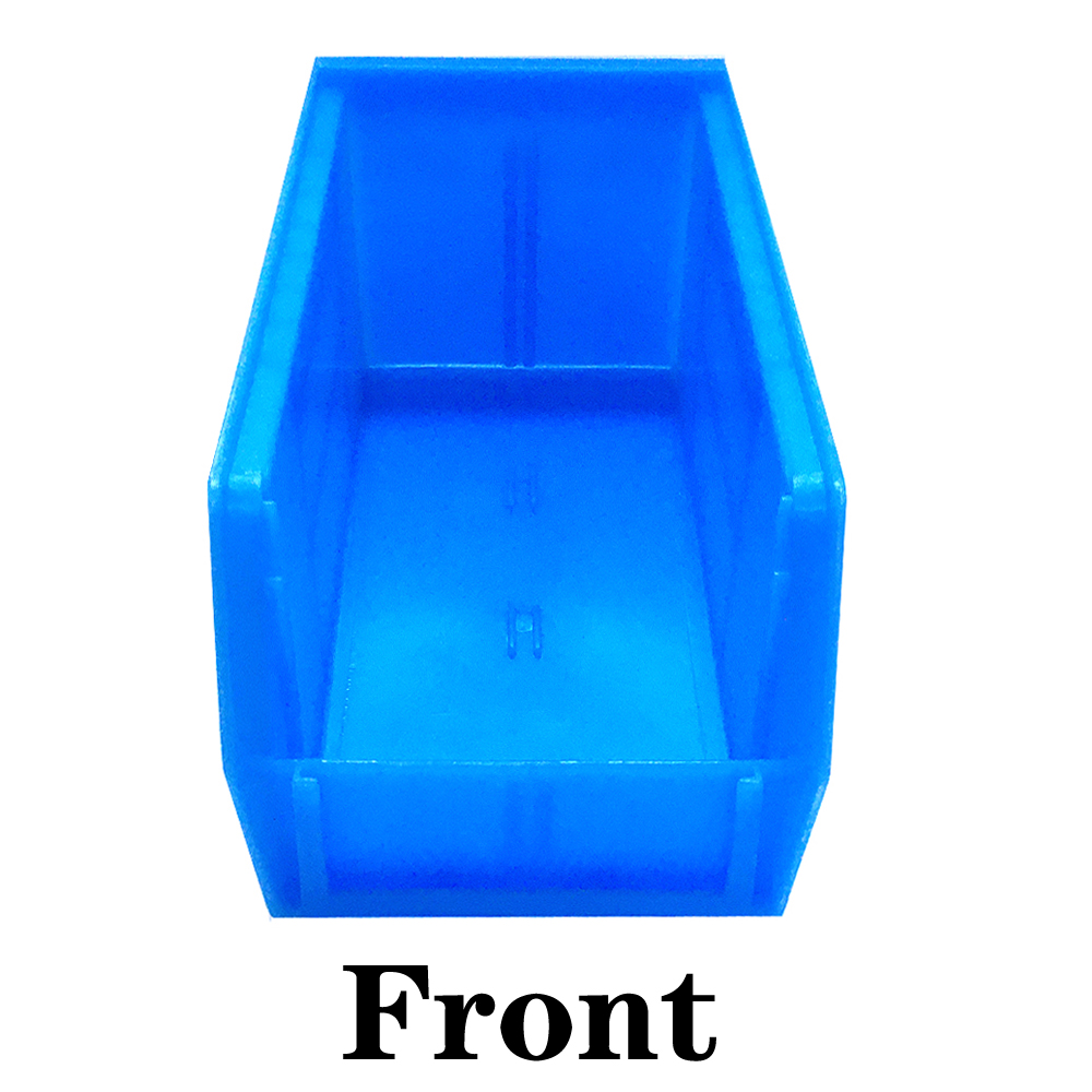 10x10 15 X 15 13x13 Plastic Storage Bins Plastic Stackable Hang Storage Bin Warehouse Tool Parts