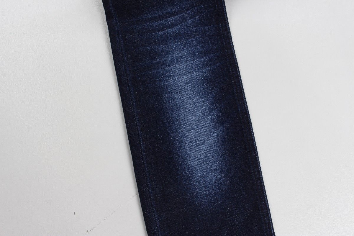 2024 Hot Sell 12.5 Oz Dark Blue Stretch Woven Denim Fabric For Jeans