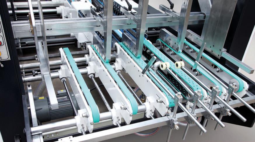 Automatic Small Corrug Box Making Machineated Carton