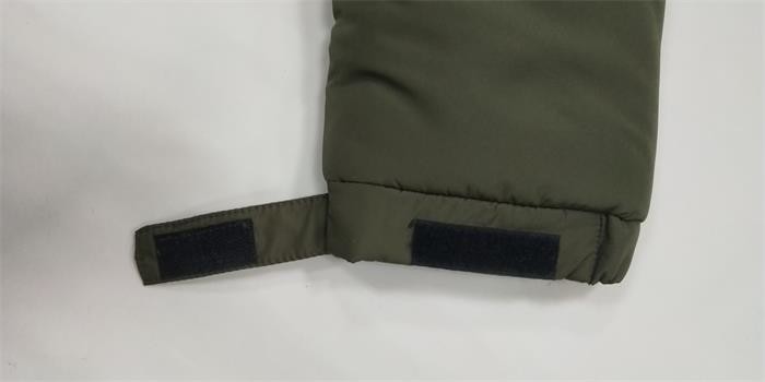 Long Mens Padded Parka Coat