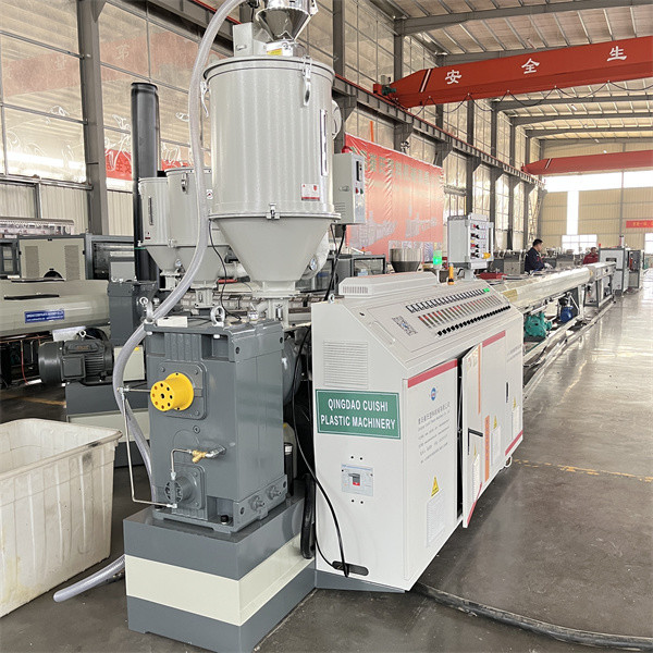 Plastic Extrusion Equipment PP-R Hot Cold Water Supply Pipe Extruder