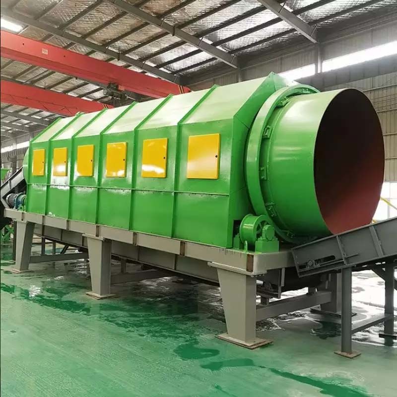 Domestic Garbage Sorting Line Kitchen Waste Glass Recycling Sorting
