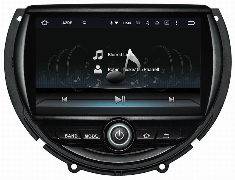Ouchuangbo car radio stereo multimedia android 5.1 for mini coope 2014 with 1024*600 MP3 Cortex A9 4-core