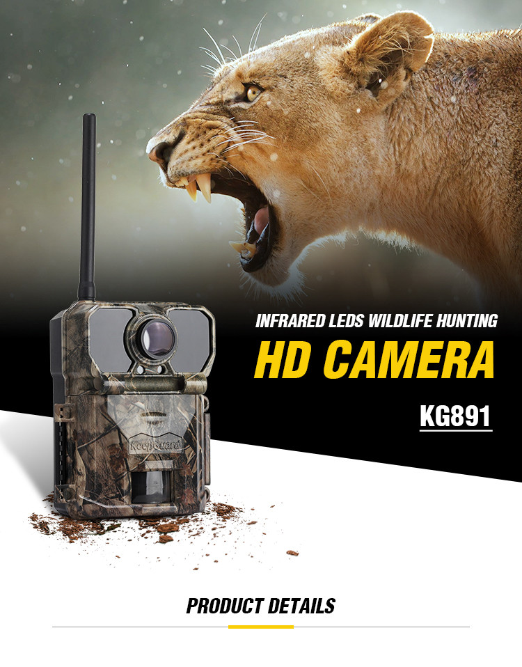 3G Camouflage 16MP Support Macro Lens Night Vision IP67 MMS 48 Leds Trail Camera With FCC/WEEE/CE/RoHs