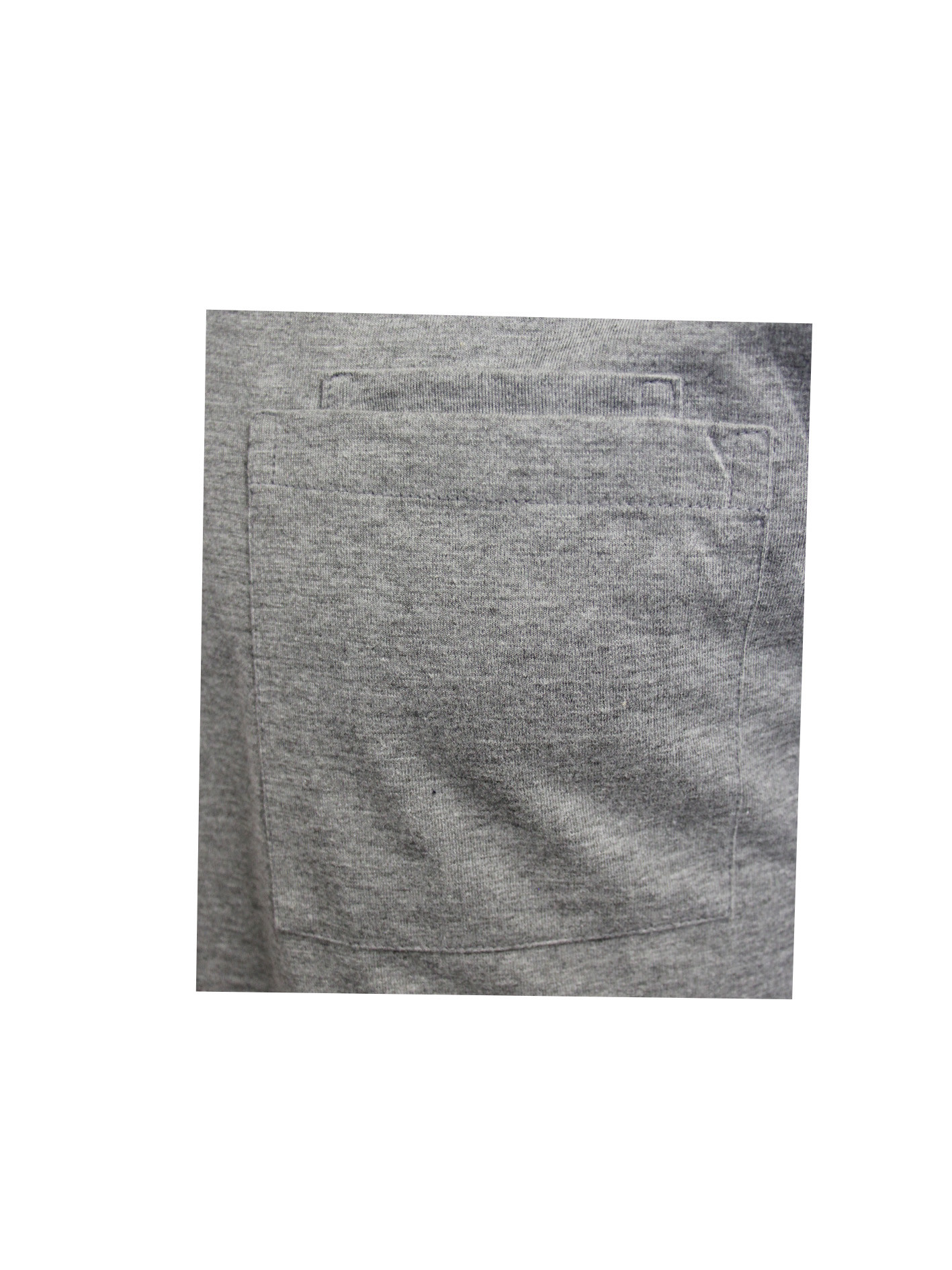 CVC 60% Cotton 40% Polyester Polo V Neck T Shirt Mens With Layered Pockets
