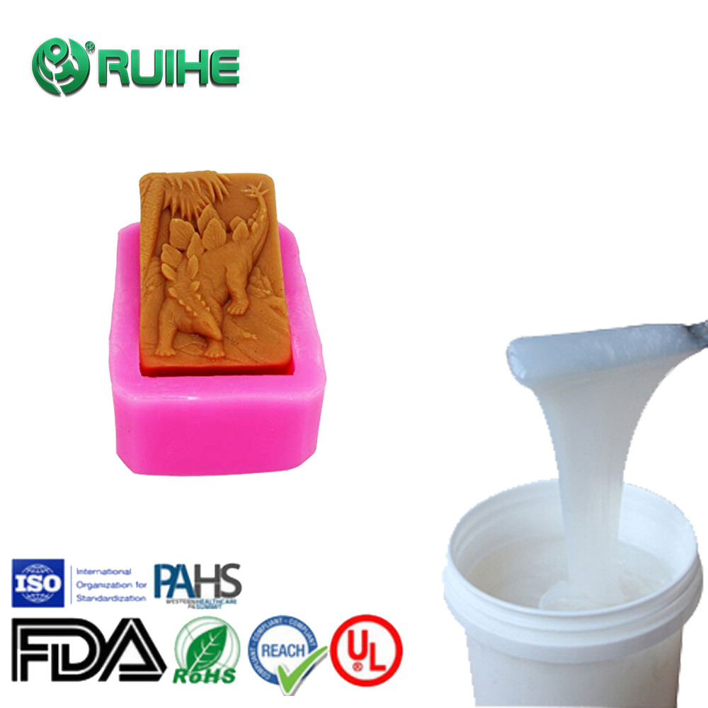 RTV2 Liquid Platinum Silicone Rubber For Smooth Pouring Mold Making