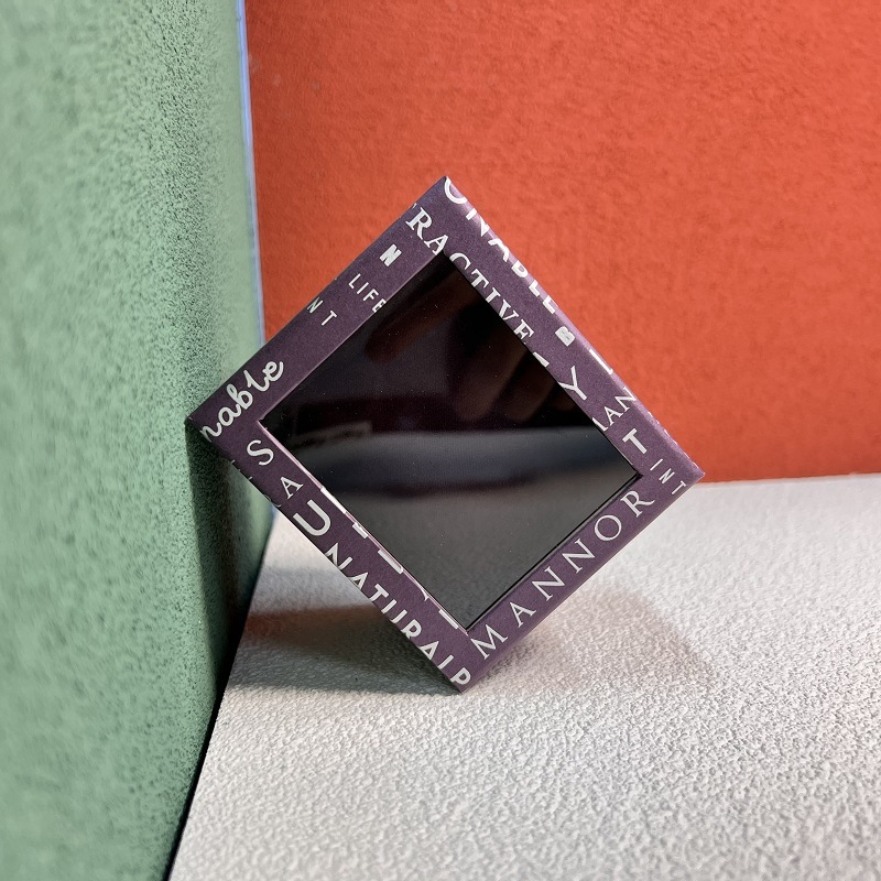 Manufacture Custom Package Box Two Piece Lift off Watch Cardboard Box with Windowcreative Letters