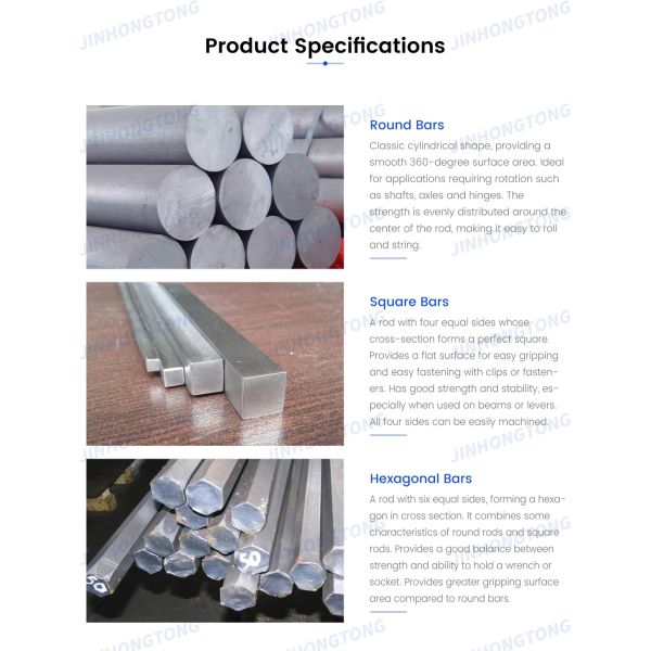 5mm Aluminum Square Bar 6061 Aluminum Rectangular Flat Bar for Ships Building Mid Hardness Hexagonal Rectangular