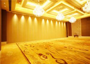 China Hotel Movable Partition Wall Construction System Sliding Wall Well Done on sale