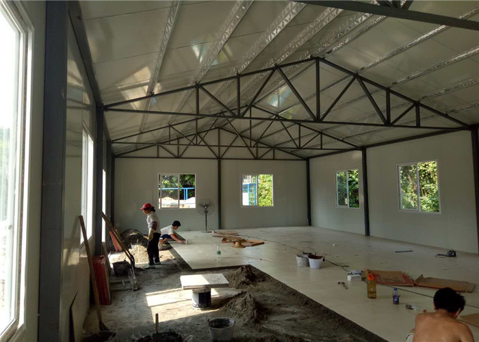 Maldives Steel Structure 7-Story Building With Insulated Panels