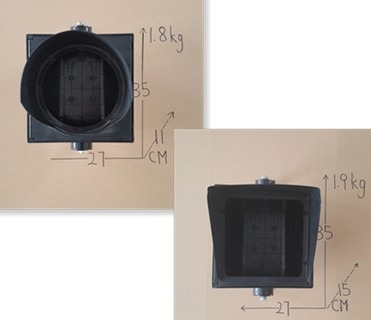 EXW Price 200mm UV Plastic Housing Body For Traffic Light Parts