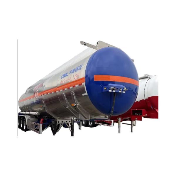 Chinese Supplier Offers 60000-Liter Aluminum 3-Axis Alloy Oil Tanker Truck Semi