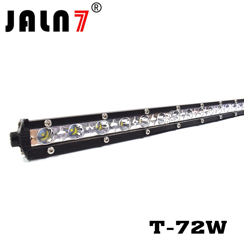 LED Light Bar JALN7 72W CREE Spot Flood Combo LED Driving Lamp Super Bright Off Road Lights LED Work Light Boat Jeep