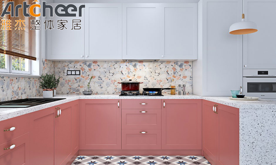 High End Knock Down Design Pink Kitchen Cabinets Discontinued Typed Base Cabinets
