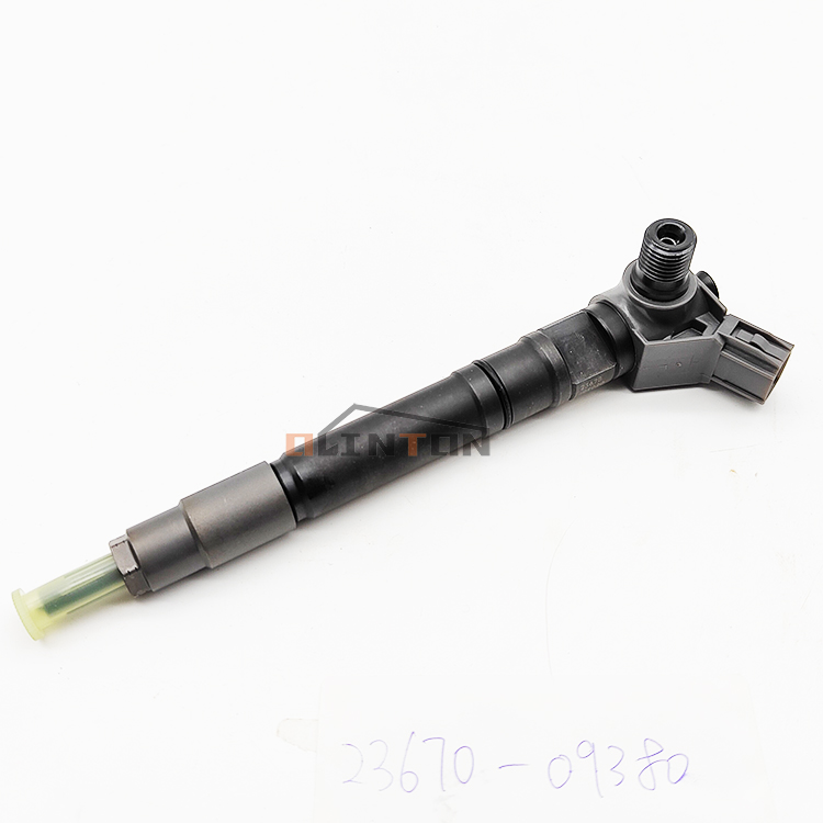 Construction Works Excavator Machinery Parts 295050-0540 2KD 1KD Common Fuel Injector 23670-09380