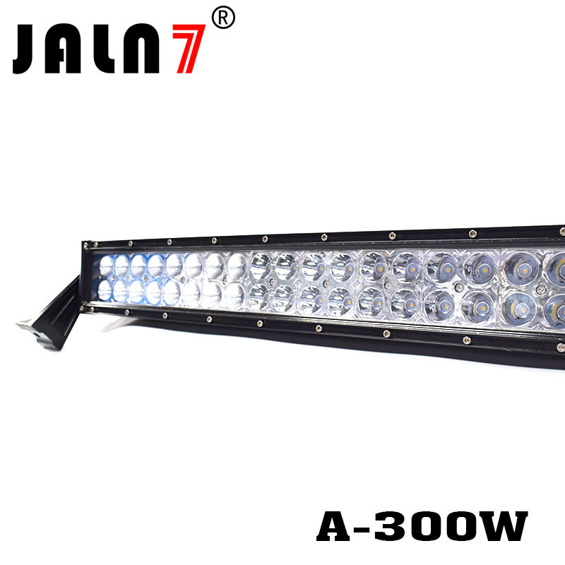 LED Light Bar JALN7 52Inch 300W Spot Flood Combo LED Driving Lamp Super Bright Off Road Lights LED Work Light Boat Jeep