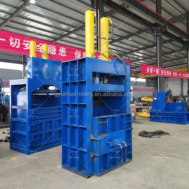 Packaging Waste Paper Hydraulic Carton Compress Baler Packing Machine for Commodity