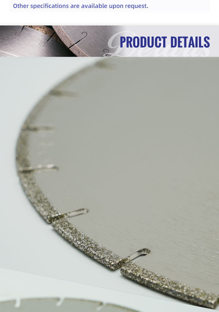 Diamond Tools 350mm Electroplated Diamond Saw Blade for Granite Marble Stone Cutting