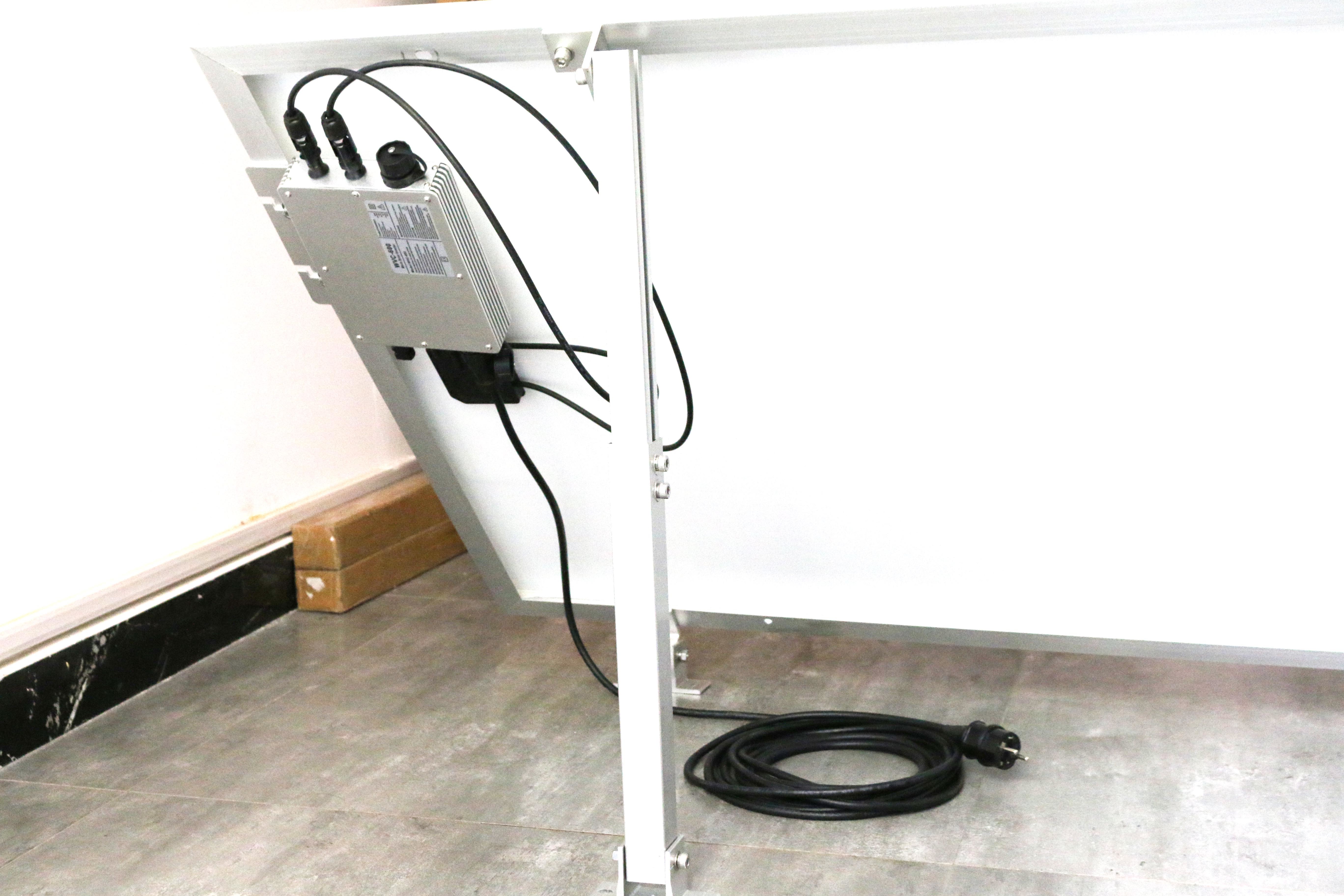 PV Cable Balcony Solar System 400W Flat Roof Power Station