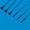 Buy cheap Round Head Plastic Snap Lock Pins Black Plastic Clothing Tag Fastener from wholesalers