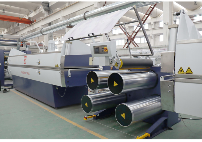 PP Woven Sack Whole Production Line 250m/Min Plastic Drawing Machine