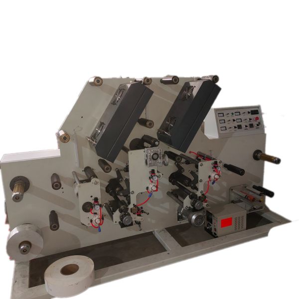 High Speed Flexo Printing Machine for Maximum Efficiency，Printing Color is whitle,Tape, Kraft paper, ink