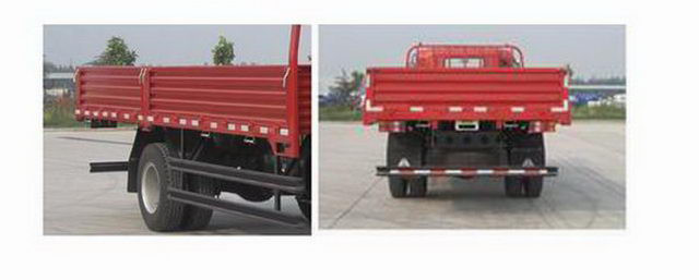 EURO Ⅳ HOWO Sinotruck Dump Truck Wheelbase (Mm) 3360 Spring Nos11/9+7 red color